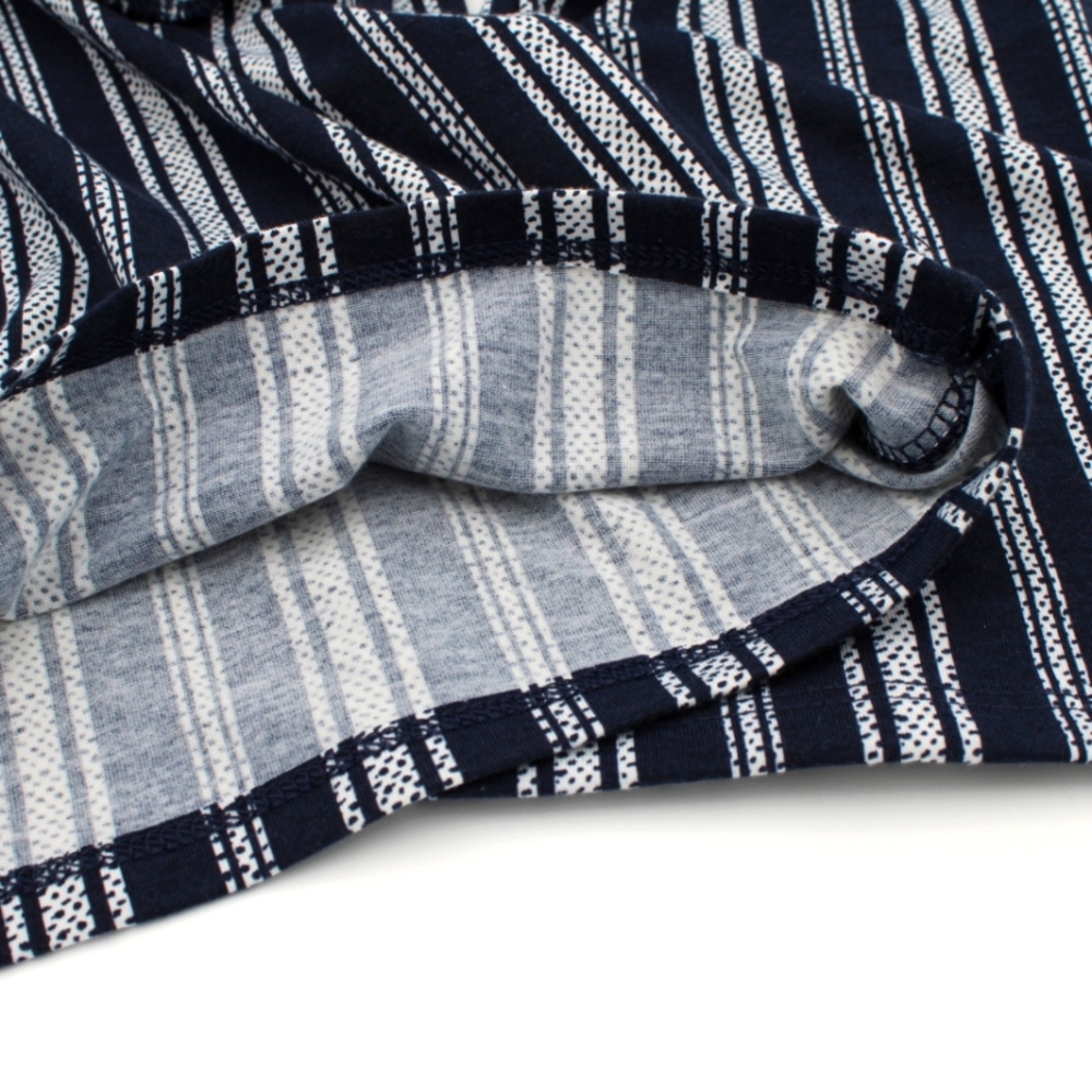 No Boundaries Navy & White Striped Romper Pants – Size XS - Picture 6 of 6